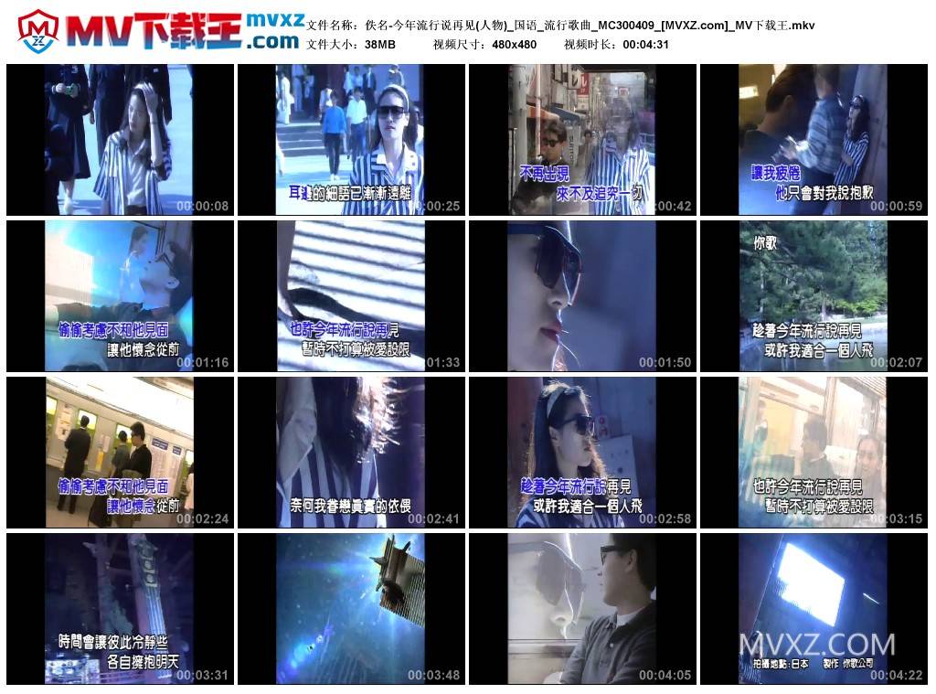 佚名-今年流行说再见(人物)_国语_流行歌曲_MC300409